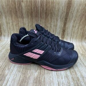 Babolat Propulse Fury All Court Women's Size 9 Black & Pink Tennis Pickleball